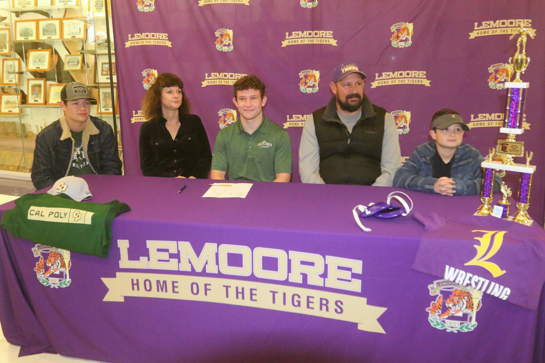 William Kloster signs NLI with Cal Poly